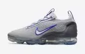 nike hommes air vapormax 2021 flyknit pas cher dh4085-002 blue gray